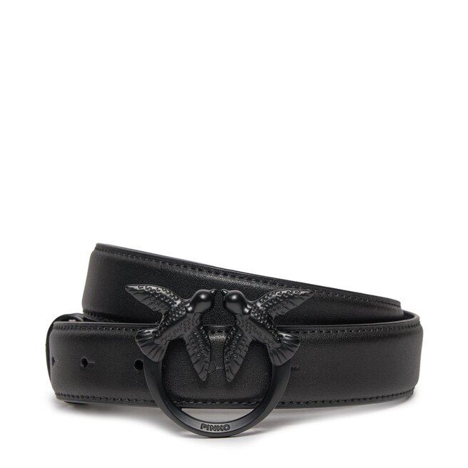 Pasek Damski Pinko Love Berry H3 Belt. PE 24 PLT01 100125 - Czarny