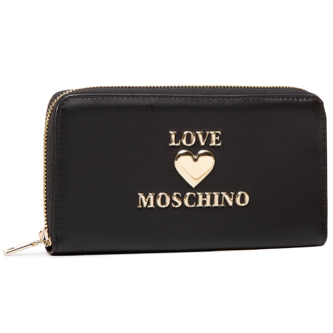 Didelė Moteriška Piniginė LOVE MOSCHINO JC5606PP0BLE0000 Nero •  Www.eavalyne.lt