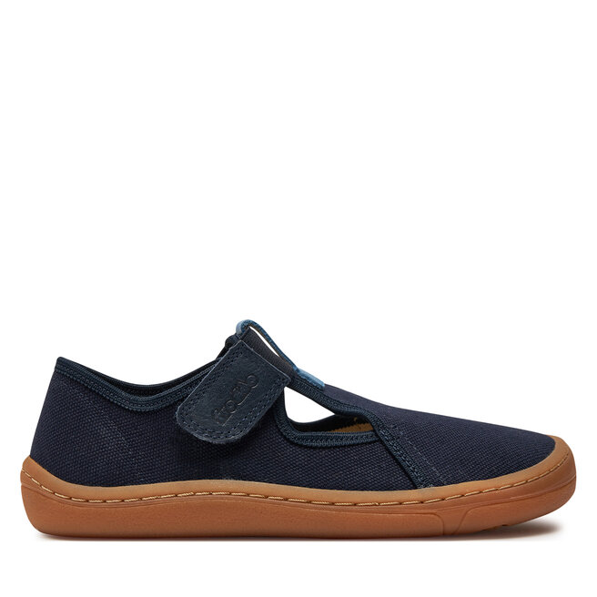 Tenisówki Froddo Barefoot Canvas T - D Granatowy