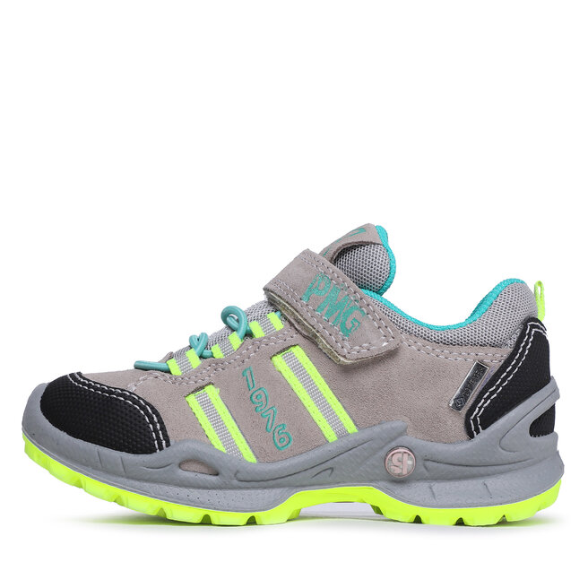 Primigi B&G Infinity Light, Scarpe da Bambini Uomo, Nero-Giallo Fluo', 34 EU