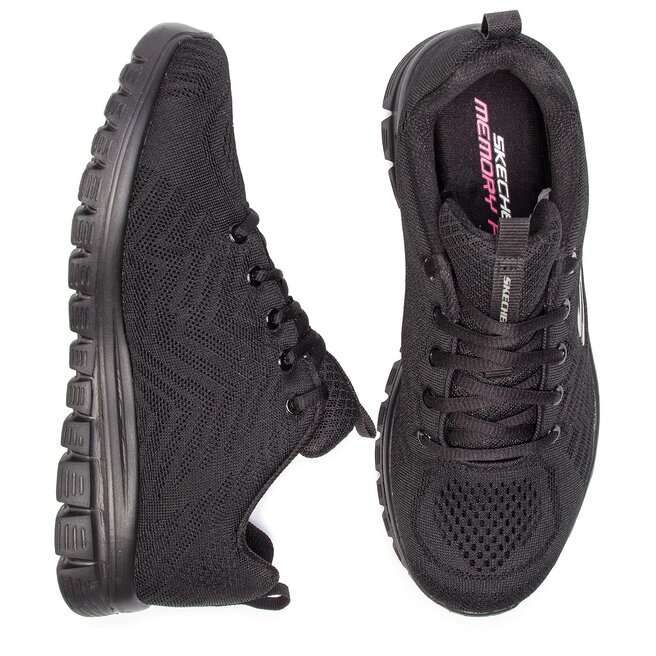 Skechers Pantofi Skechers Get Connected 12615/BBK Black