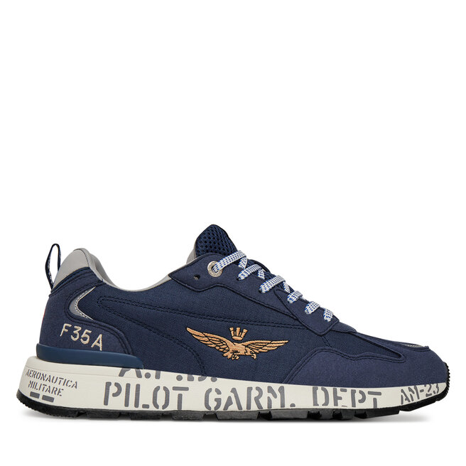 Sneakersy Aeronautica Militare - Granatowy