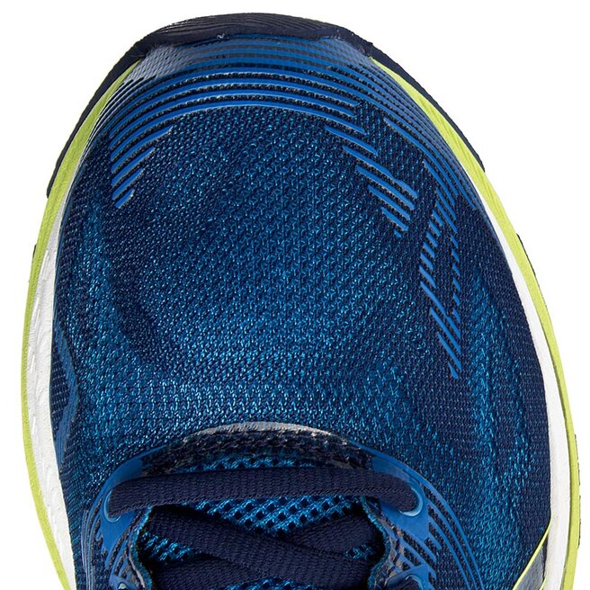 Asics gel-nimbus 19 indigo blue/safety yellow/electric blue store