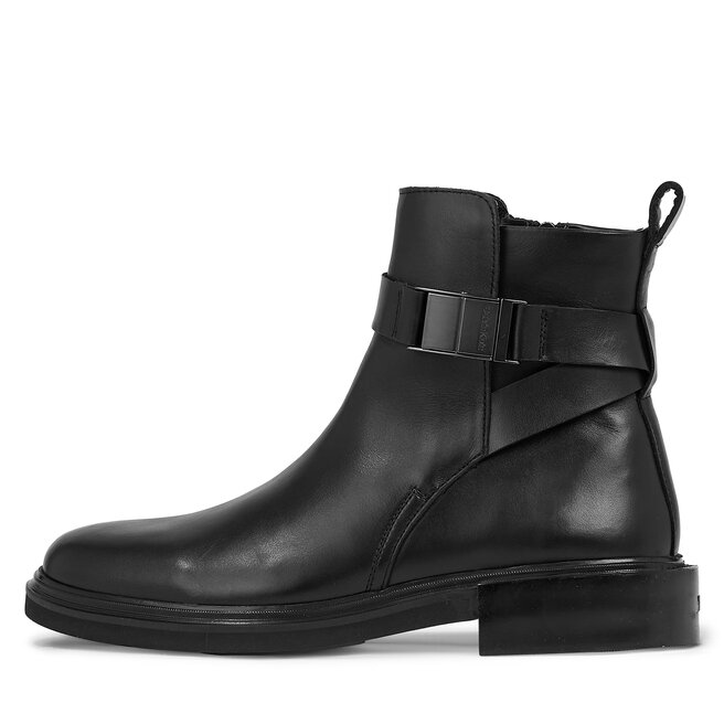 Calvin Klein Ghete Jodhpur Calvin Klein Jodhpur Boot W/ Iconic Plaque HM0HM01206 Ck Black BEH