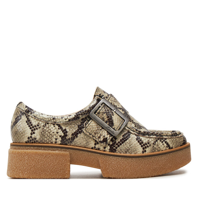 Półbuty Clarks Linoso Monk - Szary