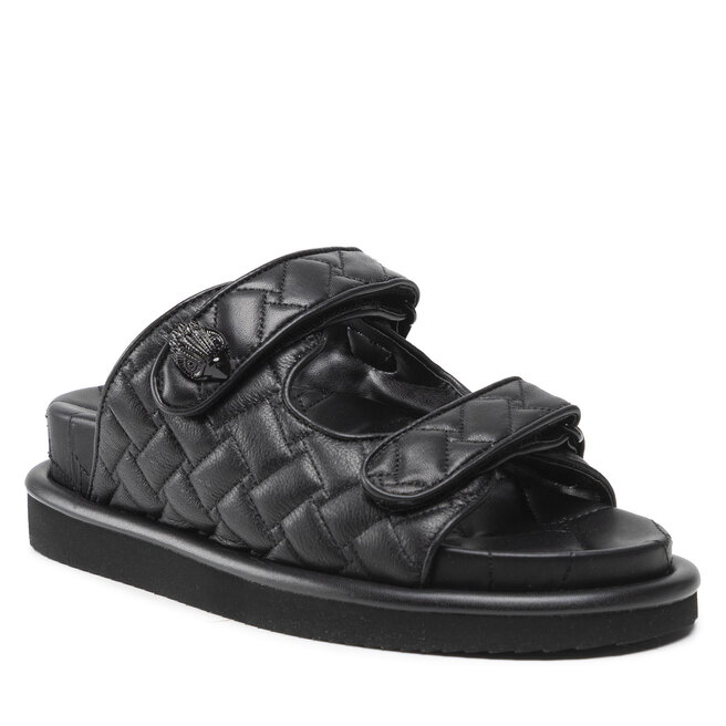 Șlapi Kurt Geiger Orson Slide 8650500109 Black 8650500109 imagine noua