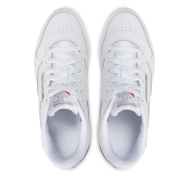 Reebok Pantofi Reebok Cl Lthr GZ6097 Ftwwht/Ftwwht/Ftwwht
