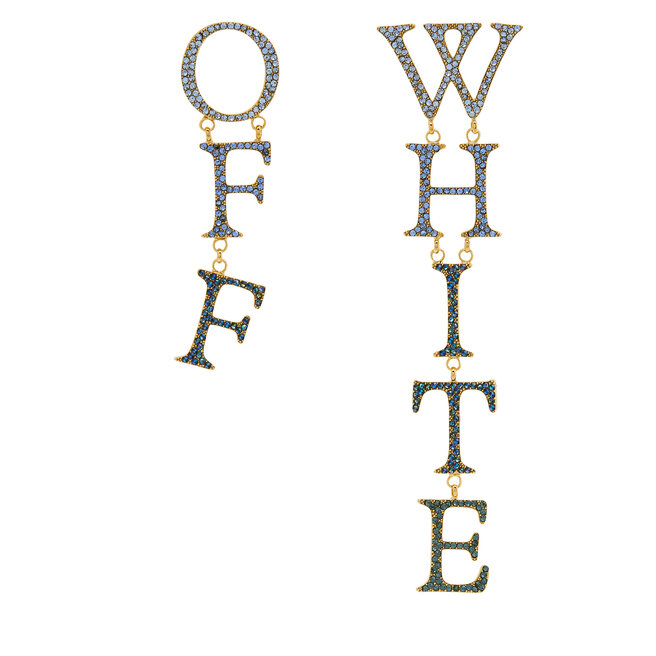 Kolczyki Off-White - Złoty