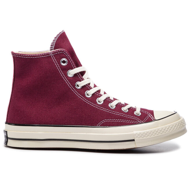 Teniși Converse Chuck 70 Hi 162051C Dark Burgundy/Black • Www.epantofi.ro