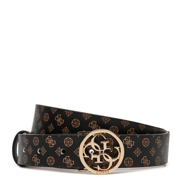 Pasek Damski Guess Arlena Logo BW9146 - Brązowy