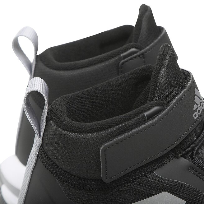 adidas Обувки adidas Fortarun Atr El K GZ180 Core Black/Silver Mettalic/Cloud White