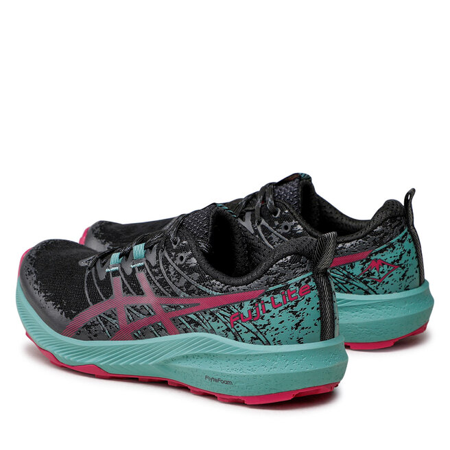 Asics Pantofi Asics Fuji Lite 2 1012B066 Black/Fuchsia Red 002