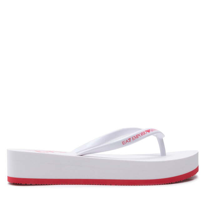 EA7 Emporio Armani Джапанки EA7 Emporio Armani XFQ013 XK085 Q718 White/High Risk