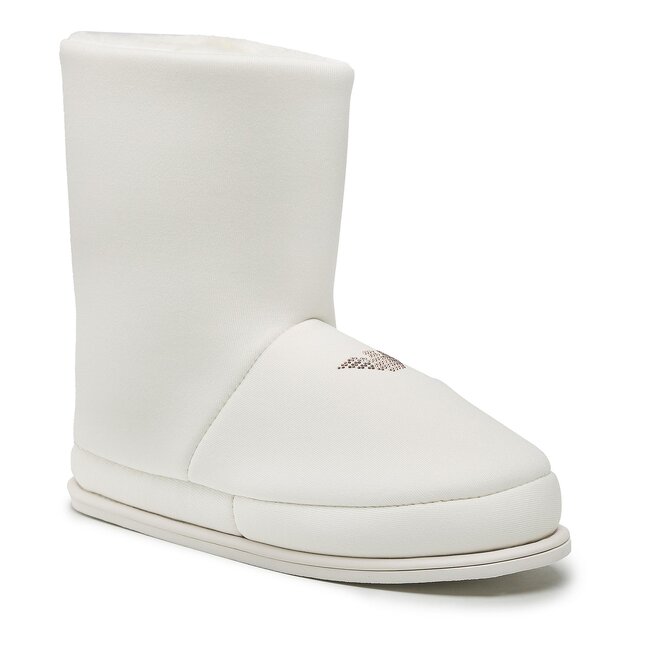 Papuci de casă Emporio Armani XJNW03 XD332 00032 Panna