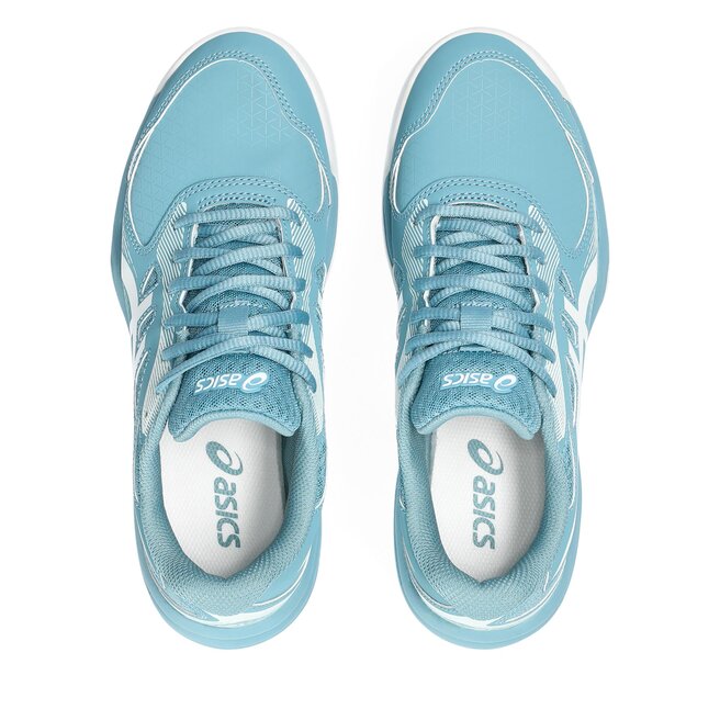 Asics Pantofi Asics Court Slide 3 1042A209 Gris Blue/White 401