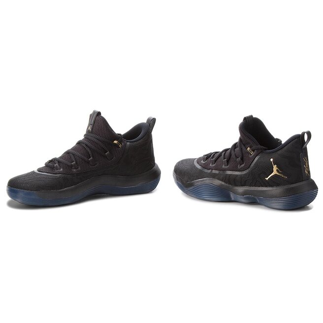agencia implícito Comercio Zapatos Nike Jordan Super.Fly 2017 Low AA2547 021 Black/Metallic Gold/Black  • Www.zapatos.es