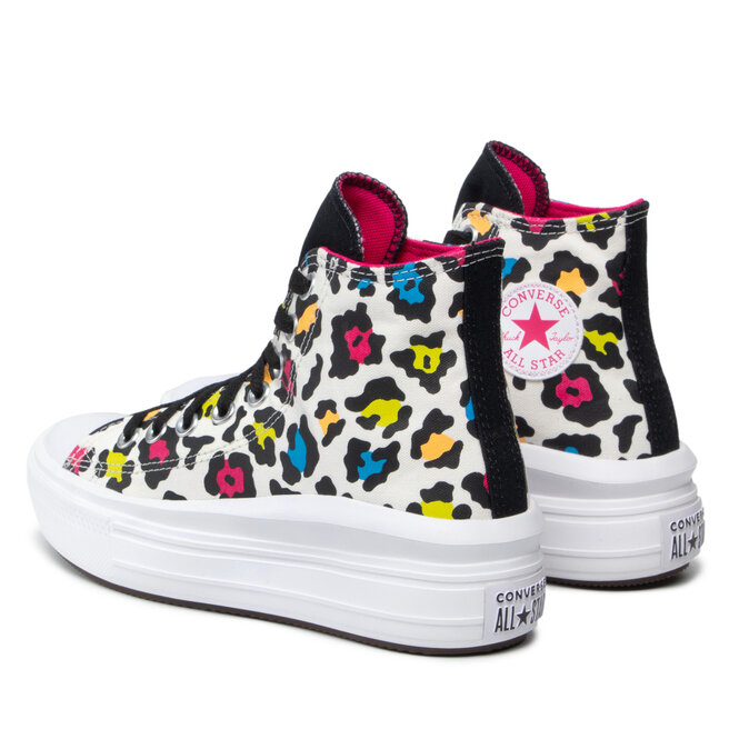 Converse store platform leopardate