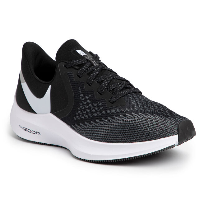 Completo Etapa triste Zapatos Nike Zoom Winflo 6 AQ7497 001 Black/White/Dark Grey • Www.zapatos.es