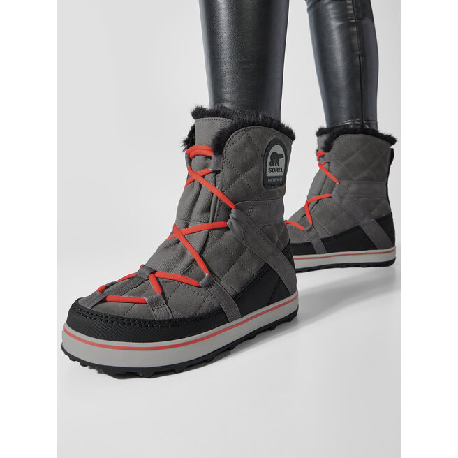 Sorel Μπότες Χιονιού Sorel Glacy Explorer Shortie NL2079 Quarry 054