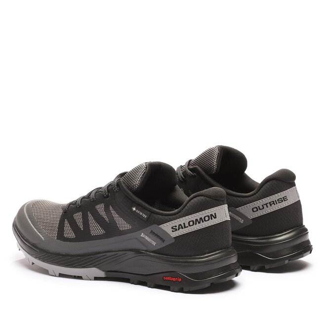Salomon Trekingová obuv Salomon Outrise Gtx W GORE-TEX L47142600 Black/Magnet/Gull