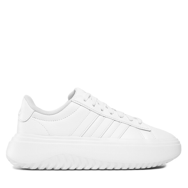 Sneakersy adidas Grand Court Platform - Biały