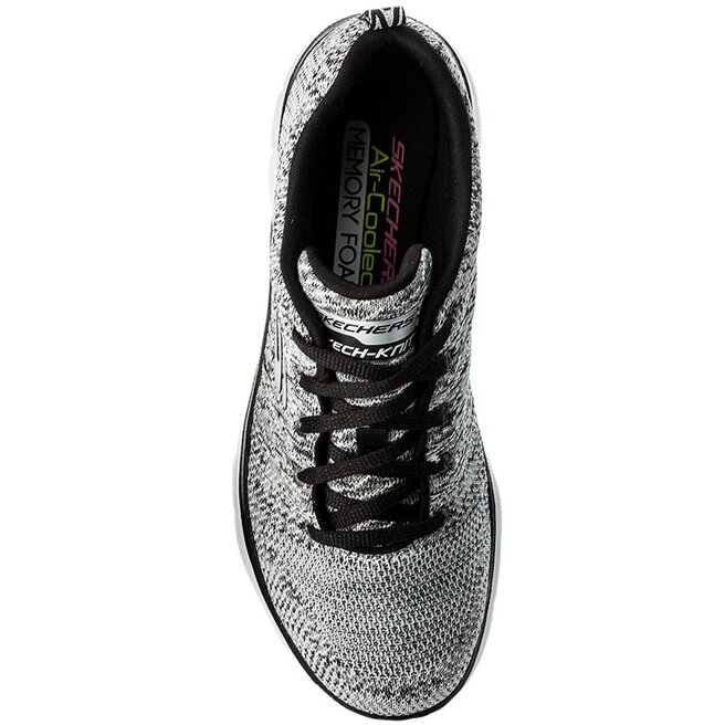Zapatos Skechers High Energy 12756 WBK White Black zapatos.es