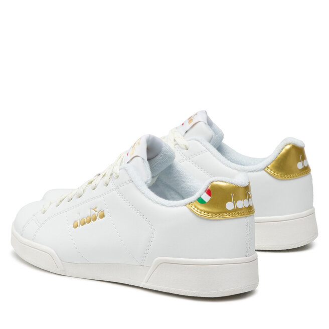 Sneakers Diadora Impulse Wn 101.177714 01 C1070 White/Gold | chaussures.fr