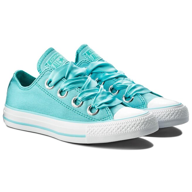 Sneakers Converse Ctas Big Eyelets Ox 559920C Bleached Aqua Enamel