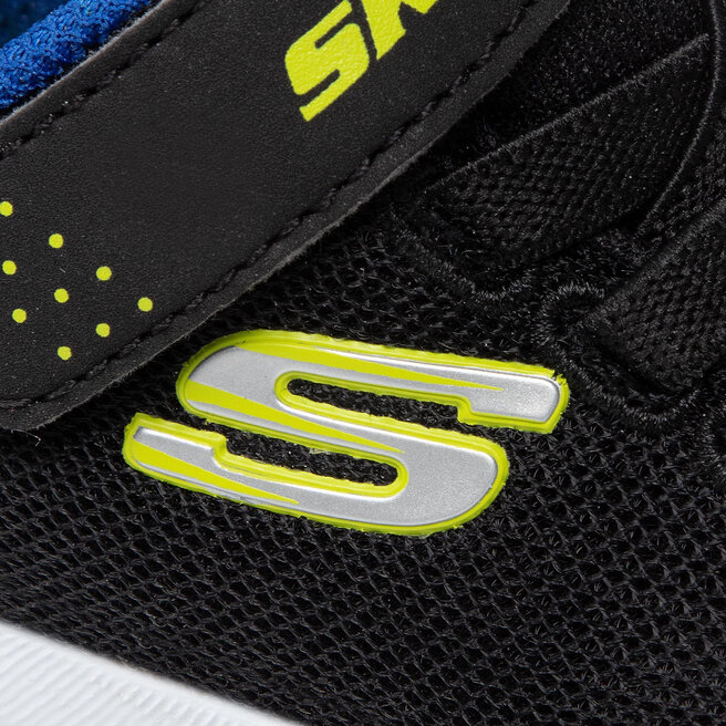 Skechers Sneakers Skechers Mini Wanderer 407300N/BBLM Blk/Blue/Lime