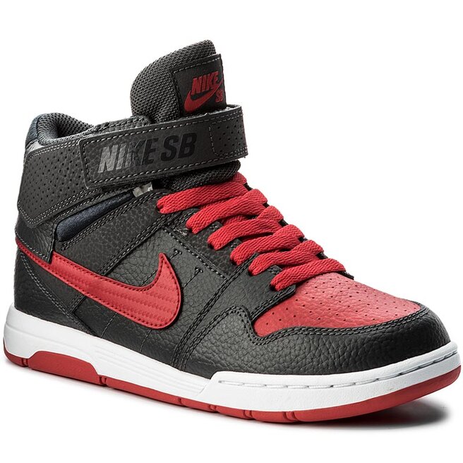 Pantofi Nike Mogan Mid 2 Jr B 645025 013 Anthracite University Red