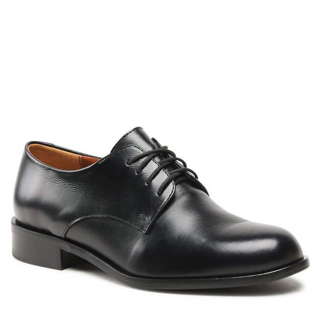 Solo Femme Oxford Schuhe Solo Femme 96607-05-C57/000-03-00 Schwarz