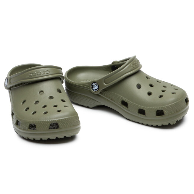 Crocs Šľapky Crocs Classic 10001 Army Green