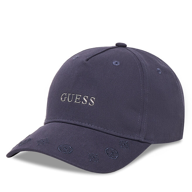 Czapka z daszkiem Guess V5YZ01 - Granatowy