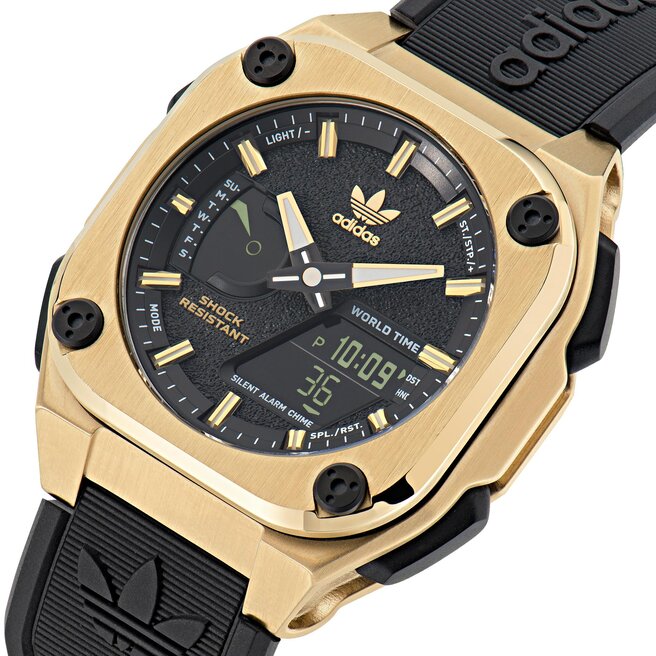 Uhr adidas Master Originals One Chrono AOFH23501 Schwarz | eschuhe.de