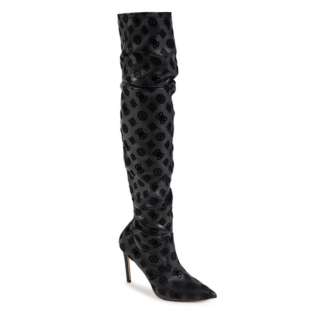 Stivali sopra new arrivals il ginocchio guess