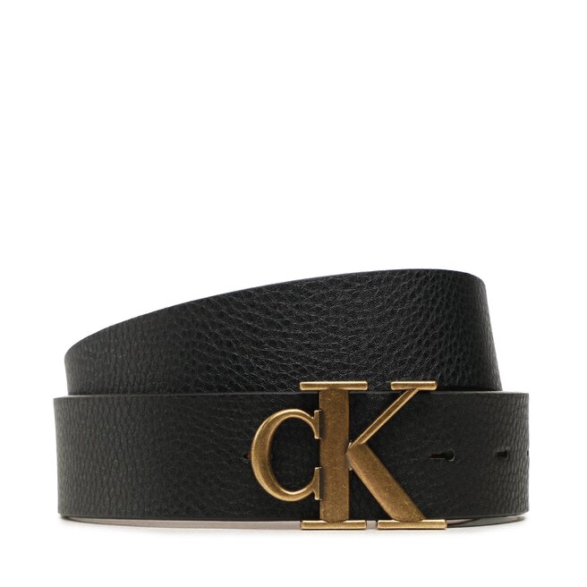 Calvin Klein Jeans Damengürtel Calvin Klein Jeans Mono Round Rev/Adj Lthr Belt 35K50K510779 0GT
