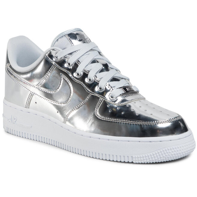 nike air force 1 womens silver