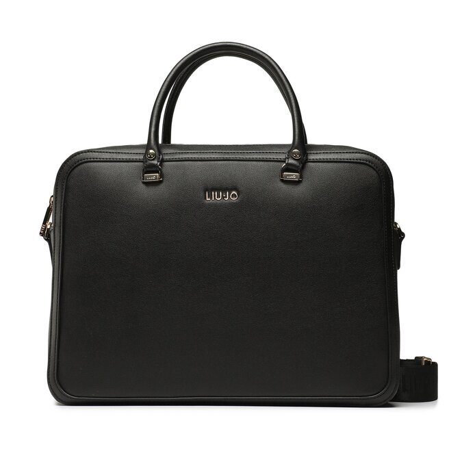 Geantă Liu Jo Ecs Briefcase AA3252 E0037 Nero 22222 22222 imagine noua 2022