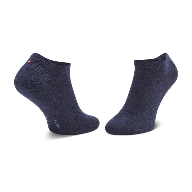 Tommy Hilfiger Súprava 2 párov členkových pánskych ponožiek Tommy Hilfiger 382000001 Jeans 356
