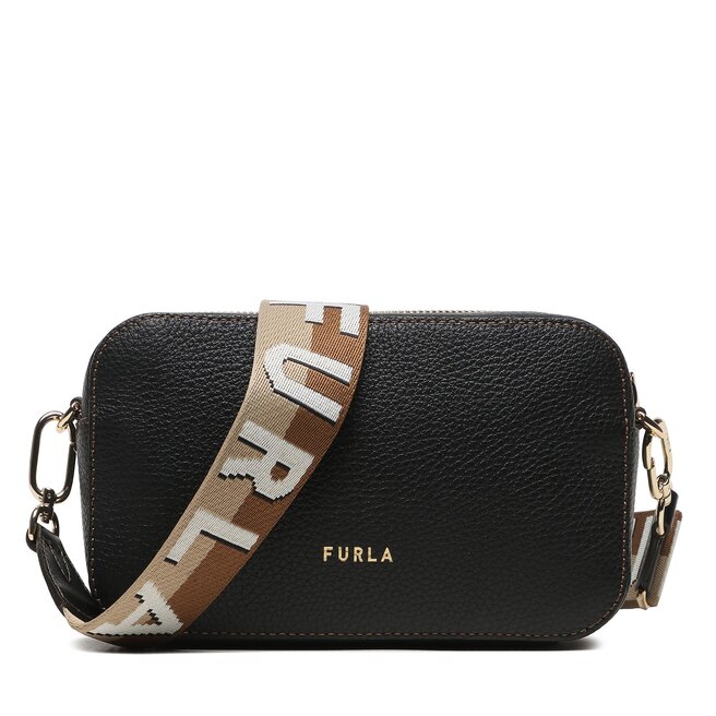 Furla Kabelka Furla Primula WB00924-BX0356-2037S-9035 Nero+Corda Naturale