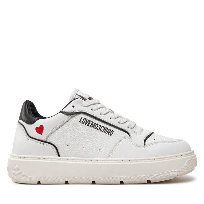 Sneakersy LOVE MOSCHINO - Biały