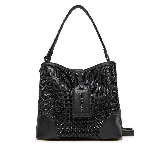 Torebka Valentino Label - Czarny