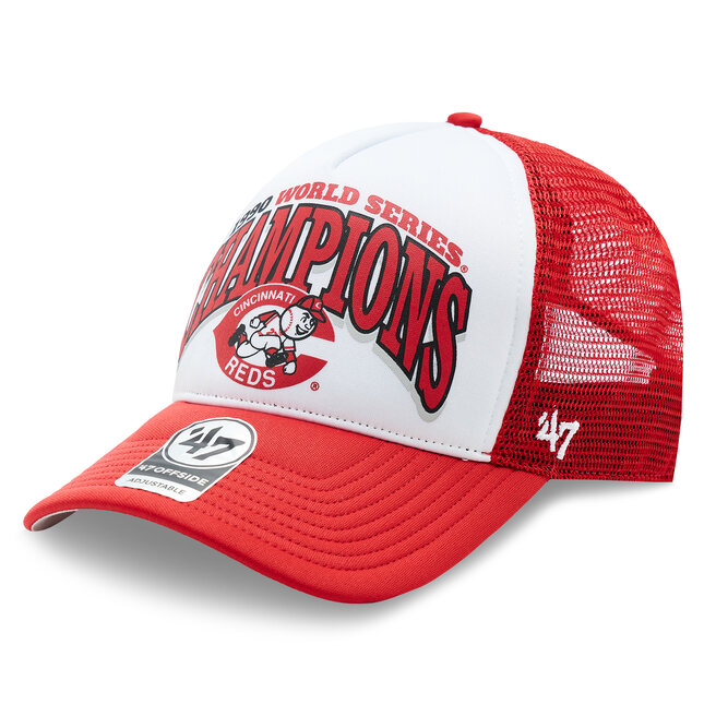 47 Brand Șapcă 47 Brand MLB Cincinatti Reds Foam Champ '47 Offside DT BCWS-FOAMC07KPP-RD90 Red