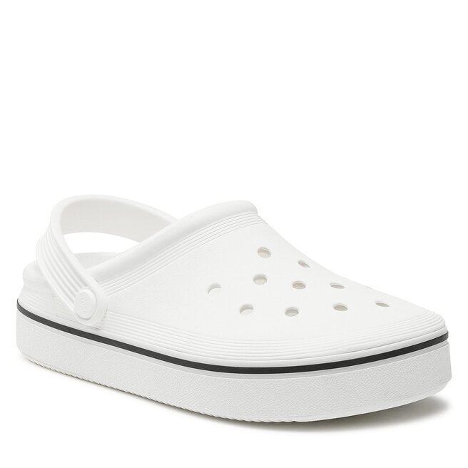 Crocs Şlapi Crocs Crocs Crocband Clean Clog 208371 White 100