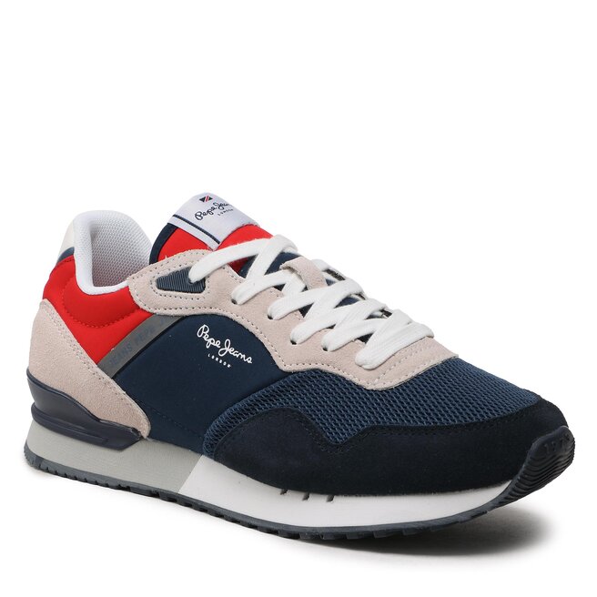 Sneakers Pepe Jeans London One M PMS30934 Navy 595 595 imagine noua