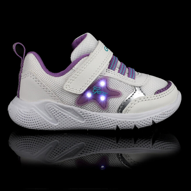 Geox Сникърси Geox B Sprintye G.D B254TD 01454 C0761 M White/Lilac