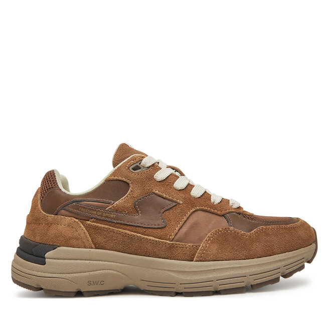 Sneakersy S.W.C Stepney Workers Club Amiel S-Strike - Brązowy
