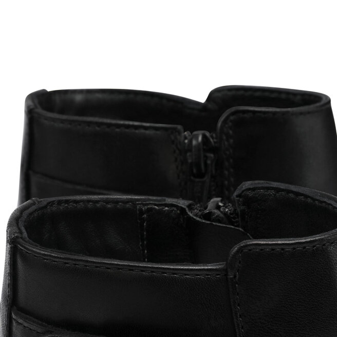 Clarks Bokacsizma Clarks Hamble Buckle 261510084 Black Leather