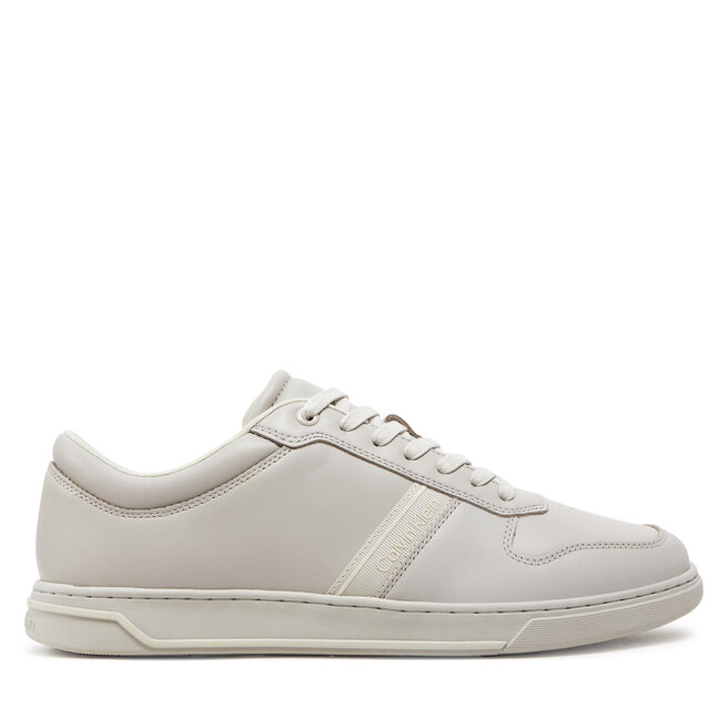 Sneakersy Calvin Klein Low Top Lace Up Logo - Szary