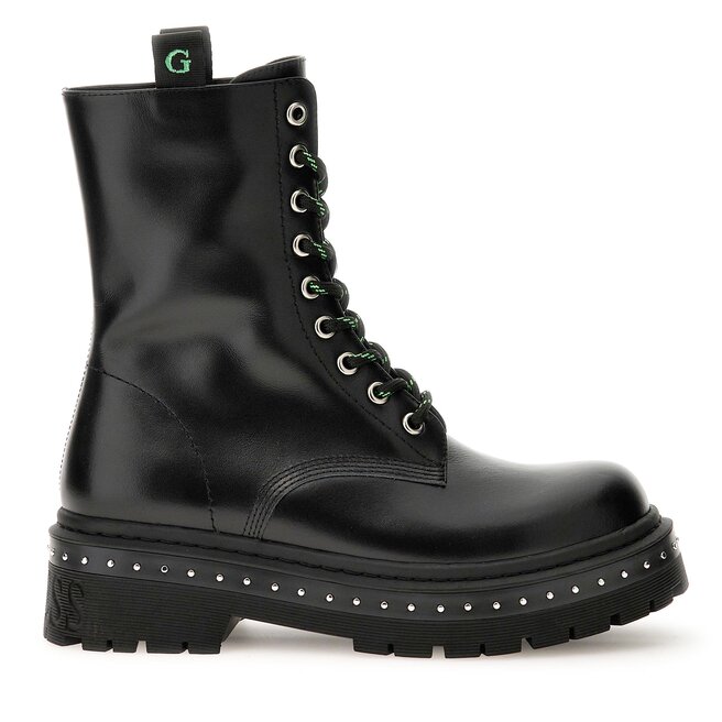 Guess Polokozačky Guess Joya FL7JYA LEA10 BLACK